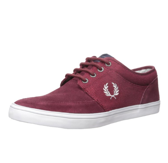 Fred Perry Men's Stratford Suede / Canvas Fashion Sneaker for only $34.35