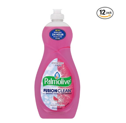Palmolive Fusion Clean Dish Liquid, Grapefruit, 22 Fluid Ounce (Pack of 12), only$13.21