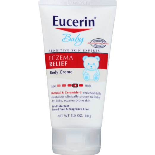 Eucerin Baby 优色林 湿疹舒缓身体乳，5oz，原价$9.79，现仅售$6.64，免运费。