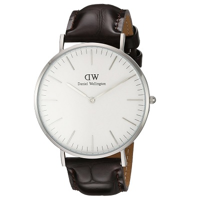 Daniel Wellington Men's 0211DW York Analog Display Quartz Brown Watch, only $80.95, free shipping