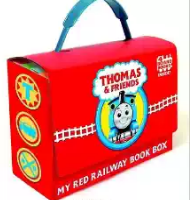Thomas and Friends托馬斯系列幼兒硬紙板書，4本裝，原價$14.99， 現僅售$9.02