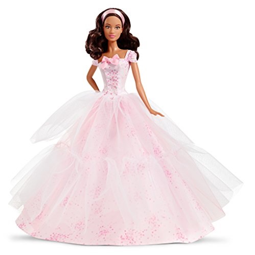 Barbie Birthday Wishes 2016 Barbie Doll, Dark Brunette, only $14.95