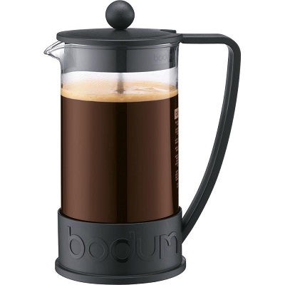史低价！Bodum 波顿 巴西法压壶/咖啡壶。34 oz/1升，原价$29.00，点击Coupon后仅售$13.99