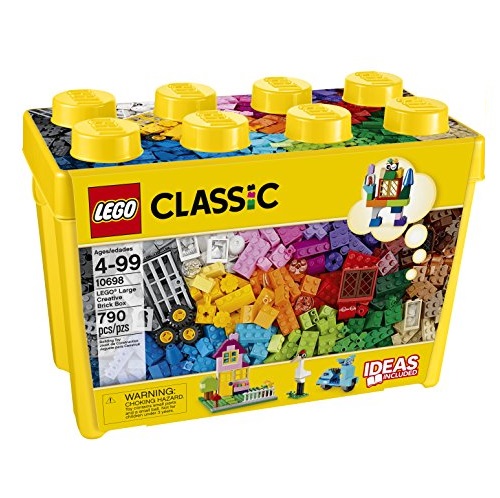 史低價！LEGO 經典創意系列10698大號積木盒，790片，原價$59.99，現僅售$32.49，免運費。