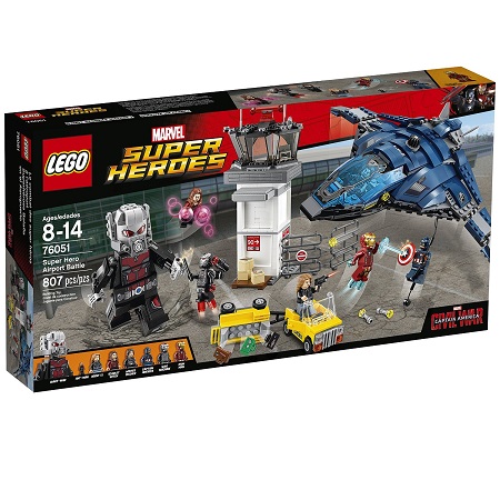 史低价！LEGO 乐高 超级英雄系列 76051 美国队长3 机场内战，原价$79.99，现仅售$53.40，免运费