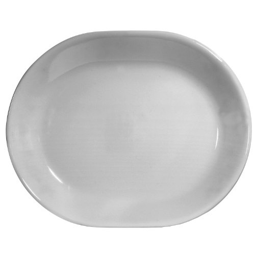 Corelle Livingware 12-1/4-Inch Serving Platter, Winter Frost White, only $7.97