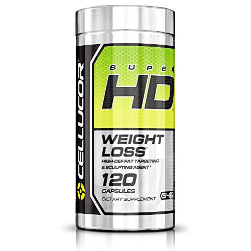 Cellucor Super HD Thermogenic Fat Burner Supplement for Weight Loss, 120 Capsules, only$38.89
