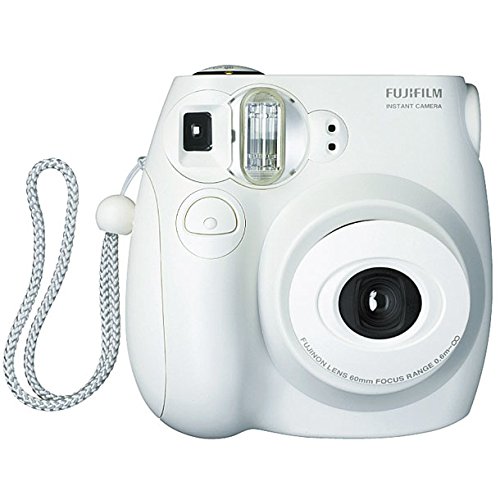 Fujifilm Instax MINI 7s White Instant Film Camera, only $40.17