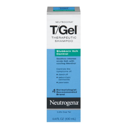 Neutrogena T/Gel Therapeutic Stubborn Itch Shampoo with 2% Coal Tar, Anti-Dandruff Treatment with Cooling Menthol for Relief of Itchy Scalp due to Psoriasis , 4.4 fl. oz , only $2.99
