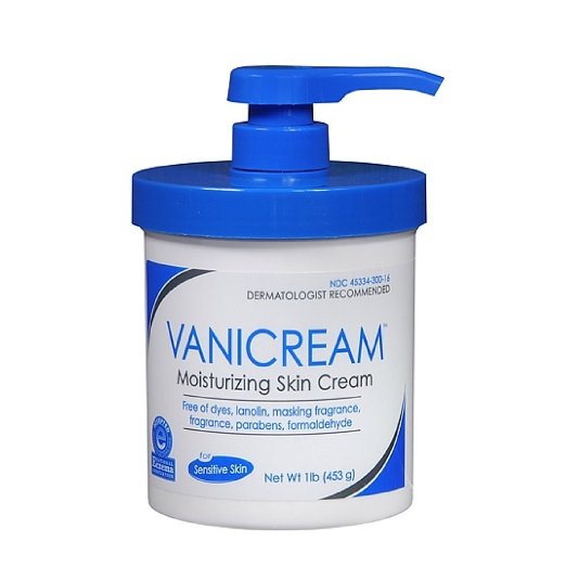 Vanicream Moisturizing Cream with Pump | Fragrance and Gluten Free | For Sensitive Skin | Soothes Red, Irritated, Cracked or Itchy Skin | Dermatologist Tested | 16 Ounce,  $12.88