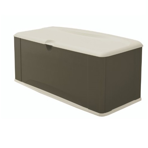 Rubbermaid 5E39 Extra Large Deck Box with Seat, Sandstone, only $115.00, free shipping