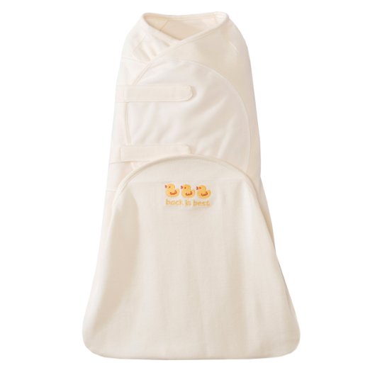 Halo Swaddlesure Adjustable Swaddling Pouch, Ivory Duck, Small, only$8.36