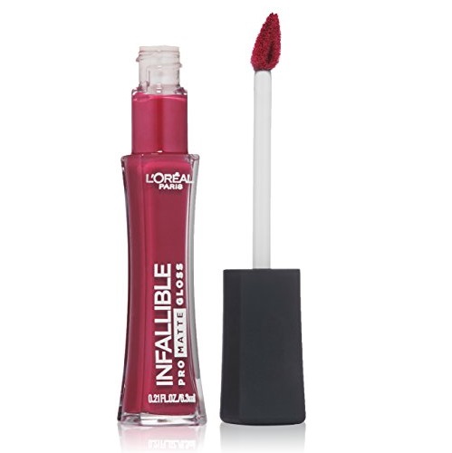 L'Oreal Paris Cosmetics Infallible Pro-Matte Gloss, Rebel Rose, 0.21 Fluid Ounce, only $6.81, free shipping after using SS