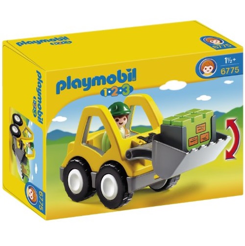 Playmobil 1.2.3 Excavator, only $5.69