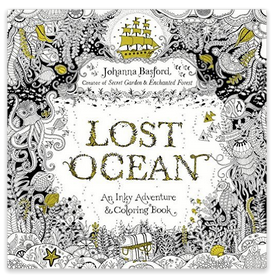 Lost Ocean: An Inky Adventure and Coloring Book, only $10.17
