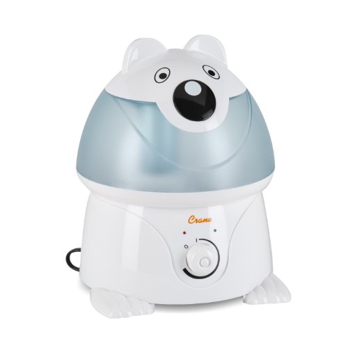 Crane Adorable Ultrasonic Cool Mist Humidifier with 2.1 Gallon Output per Day - Panda, only $23.81