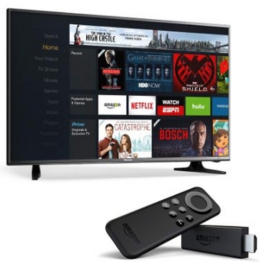 Hisense 32-Inch 720p LED TV with Fire TV Stick $119.99 FREE Shipping