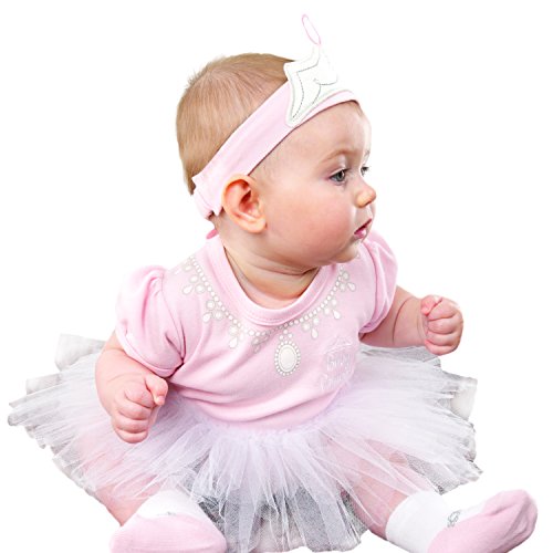 Baby Aspen粉嫩小公主爬服套装，原价$31.00，现仅售$20.58