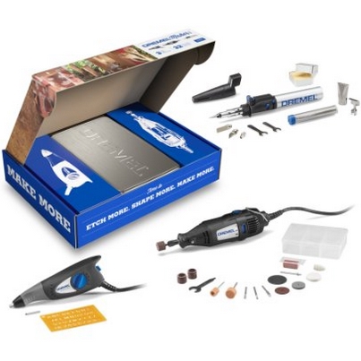 Dremel 2290 3-Tool Craft & Hobby Maker Kit with 200-Series Rotary Tool, Engraver & Butane Soldering Torch $39.99 FREE Shipping