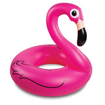 BigMouth Inc Pink Flamingo Pool float, inflates to over 4ft. wide, only $19.99