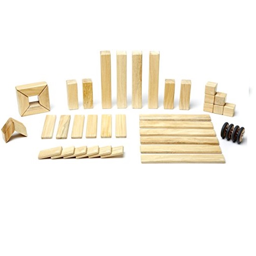 42 Piece Tegu Magnetic Wooden Block Set, Natural, only $55.00, free shipping