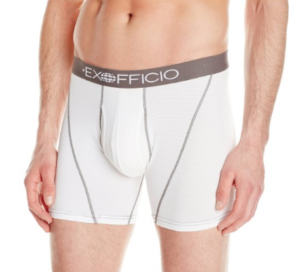 ExOfficio Men's Give-N-Go Sport Mesh 6-Inch Boxer Brief only $11.96