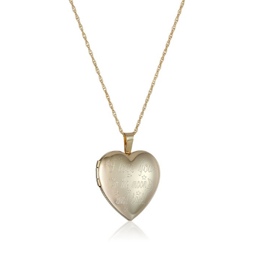 14k Gold-Filled Heart-Shape 