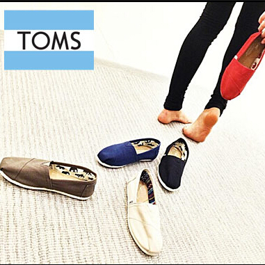 Up to 50% Off Toms Shoes @ 6PM.com