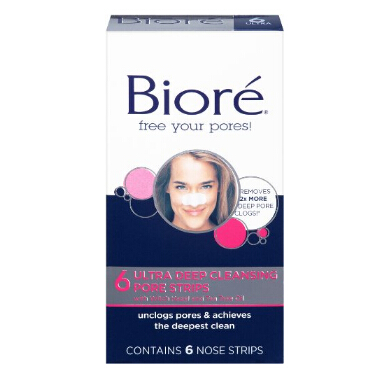 Biore Ultra Deep Cleansing Pore Strips, 6 Count  $3.75