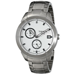史低價！Tissot天梭TIST0694394403100鈦金屬瑞士石英男士手錶，原價$795.00，現僅售$269.00，免運費