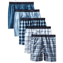 Hanes Men's 5-Pack Tagless Tartan Boxers with Exposed Waistband  $11.50