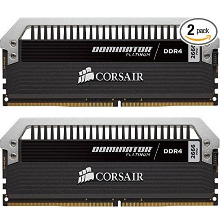 Corsair Dominator Platinum Series 16GB (2 x 8GB) DDR4 DRAM 3200MHz (PC4-25600) C16 Memory Kit $95.99 FREE Shipping
