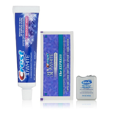 Crest 3D White Sample Kit ($4.99 credit with purchase)  $4.99