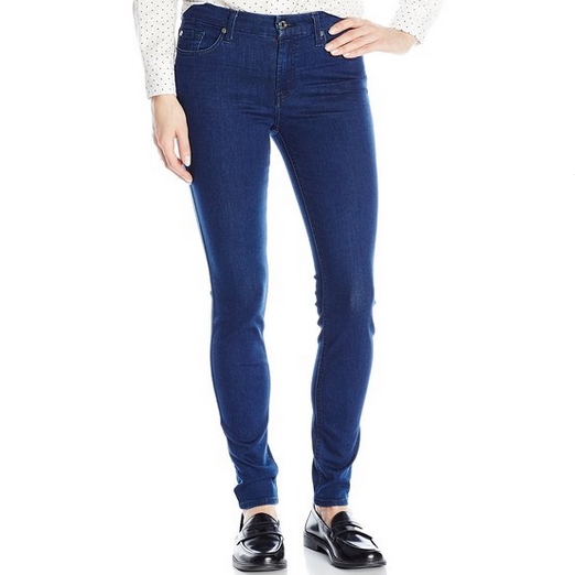7 For All Mankind Women's The Skinny with Tonal Squiggle Jean $35.61 FREE Shipping on orders over $49