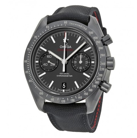 OMEGA Speedmaster Co-Axial Chronograph Black Dial Black Fabric Men's Watch 31192445101003 Item No. 311.92.44.51.01.003, only $7,145.00, free shipping after using coupon code