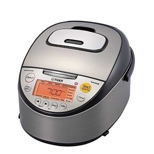 Tiger Corporation JKT-S10U K 5.5-Cup Induction Heating Rice Cooker and Warmer, Black for $303.23, free shipping