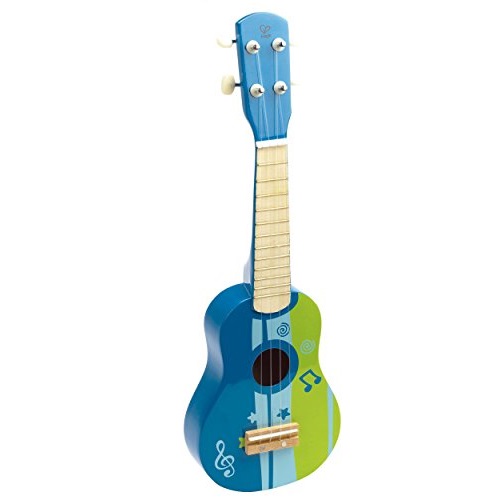 Hape - Early Melodies - Blue Ukulele Wooden Instrument, only $18.99