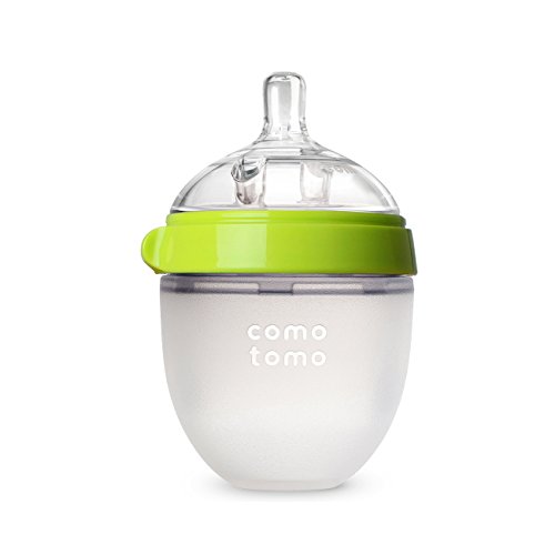 Comotomo Natural Feel Baby Bottle Single Pack, Green  150ml, only $7.96 after clipping coupon