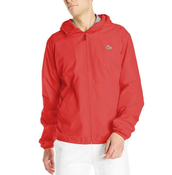 Lightweight Nylon Jacket with Hood only $47.6