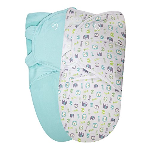 史低价！SwaddleMe有机棉婴儿安全包巾，两个装，原价$29.99，现仅售$14.52