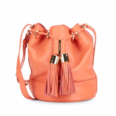 Chloé Vicki Small Leather Bucket Bag  $239.99