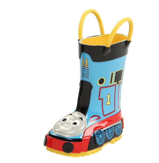 Western Chief托马斯火车头儿童时尚卡通雨靴,, 现仅售$12
