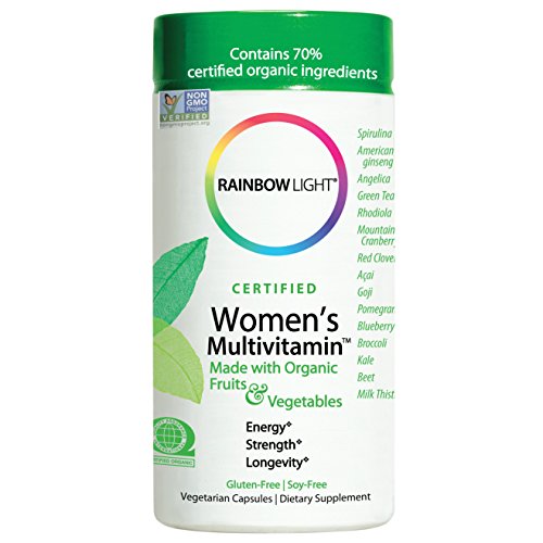 Rainbow Light, Women's Organic Multivitamin, 120 Count, only $13.78, free shipping after clipping coupon and using SS