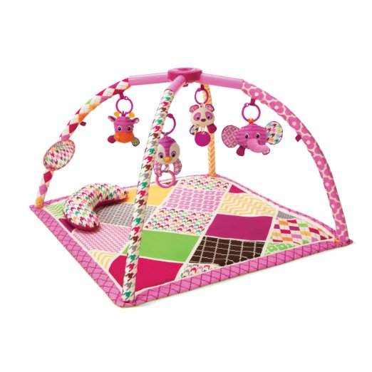 Infantino Sweet Safari Twist and Fold Activity Gym and Play Mat, only $29.73