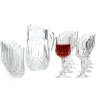 Longchamp 玻璃杯4件套  特价仅售 $9.99