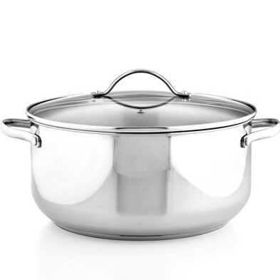 $9.99 After Rebate Stainless Steel 8 Qt. Casserole with Lid
