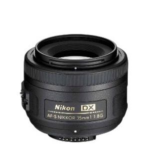 Nikon AF-S DX NIKKOR 35mm f/1.8G Lens with Auto Focus for Nikon DSLR Cameras  $166.95