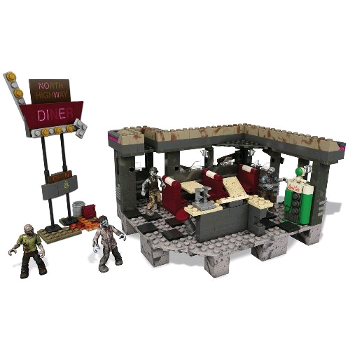 Mega Bloks Call of Duty Zombies TranZit Diner Building Set $19.62 FREE Shipping on orders over $25