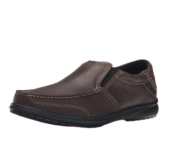 crocs Men's Shaw Leather Loafer only $29.98