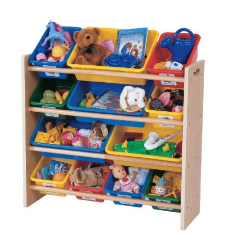Tot Tutors Kids' Toy Organizer With Storage Bins only $32.39